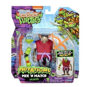 Tales of Teenage Mutant Ninja Turtles: Mutations Mix and Match 4.5” Splinter